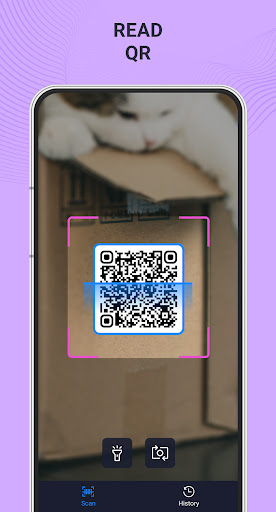 QR Code & Barcode Scanner App Screen 2