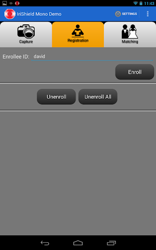 IriShield Demo Screen 3