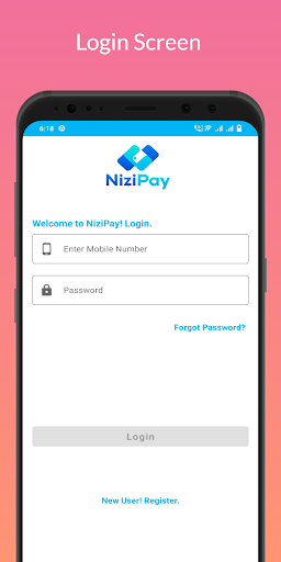 NiziPay - Recharge, DMT, AEPS Screen 2