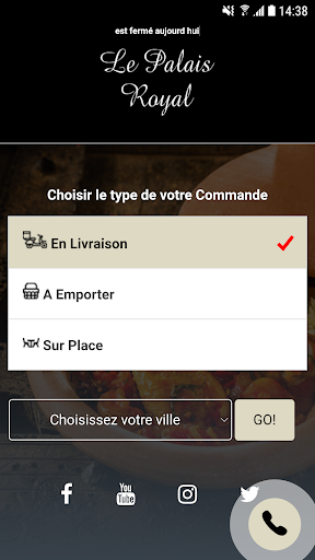 Android application Le Palais Royal screenshort