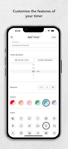 Screenshot of Time Timer Visual Productivity