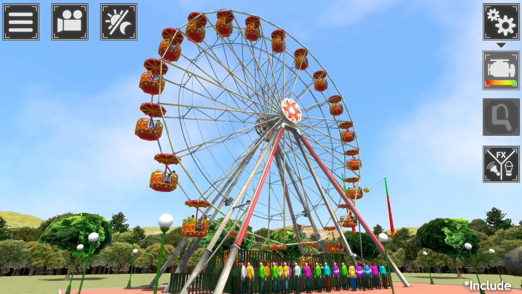 Theme Park Simulator мод