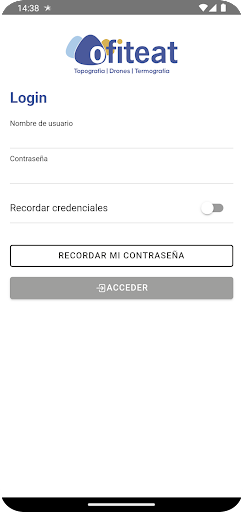 Android application Control Ofiteat screenshort