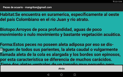 Peces de acuario de agua dulce