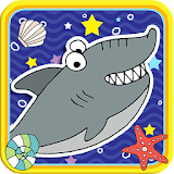 Tom The Shark Sliding Puzzle icon