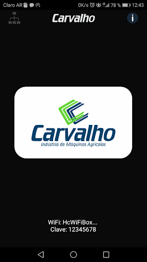 Android application HC WiFi Box Carvalho V6 screenshort