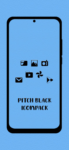 Pitch Black Icon Pack Screen 3