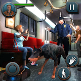 Subway & Prison Police Dog Sim icon