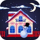Frosty snow nights icon