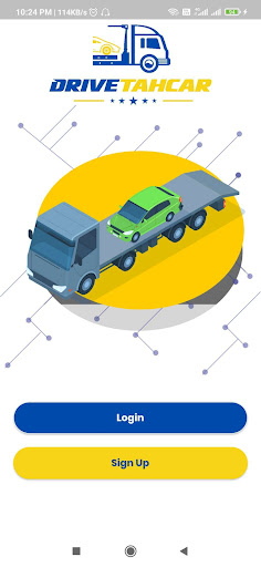 Android application DriveTahcar screenshort