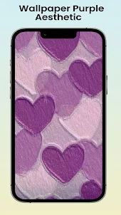 Wallpaper Purple Aesthetic
