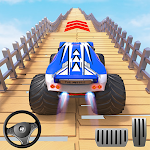 Cover Image of ดาวน์โหลด Mountain Climb Stunt : Mega Ramp Car Racing Games 1 APK