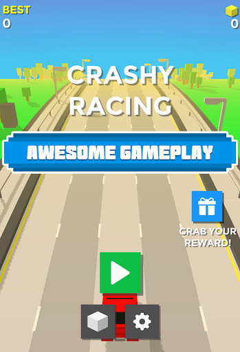 Blocky Car Racing  Traffic Ra