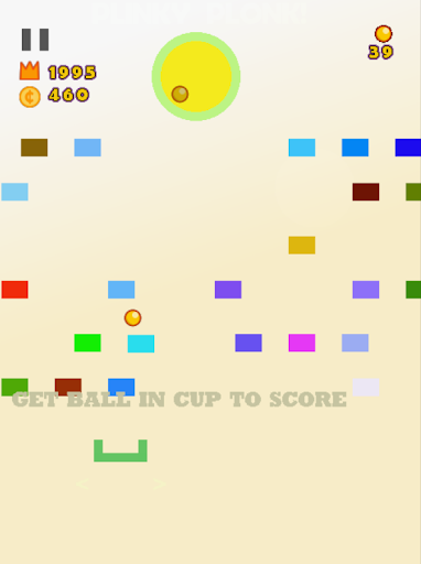 Plinky Plonk: Reverse Pinball Screen 2