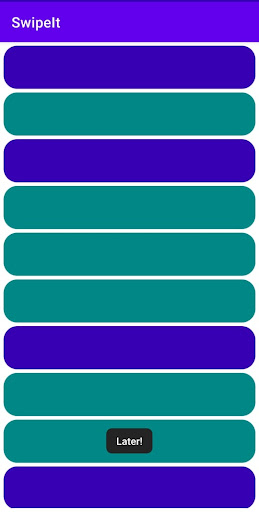 SwipeIt Screen 2