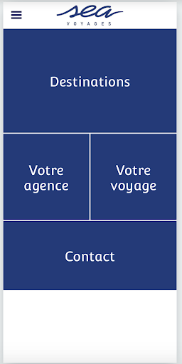 Android application SEA Voyages screenshort