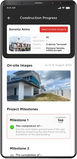 Sime Darby Property App Screen 3