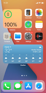 Phone 13 Launcher, OS 15 7.5.8 APK screenshots 2
