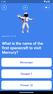 Star Quest - Space trivia app