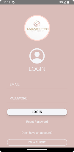 Android application Heaven'sReflection NannyAgency screenshort