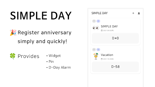 Simple Day(D-Day, Anniversary)