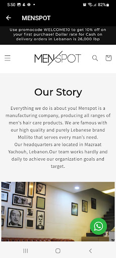 MENSPOT Screen 3