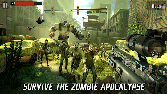 Zombie Sniper War 3 – Fire FPS 1.491 Apk + Mod 1