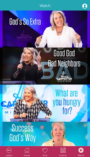 Hope Carpenter Ministries Screen 3