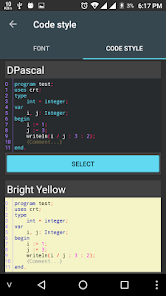 Captura de Pantalla 7 Pascal N-IDE - Editor Compiler android