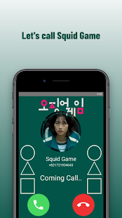 Call Squid Game and chat kang sae byeok 1.0 APK + Mod (Free purchase) for Android