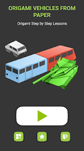 Origami Vehicles From Paper Screenshot