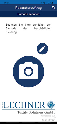 Android application Lechner Service screenshort