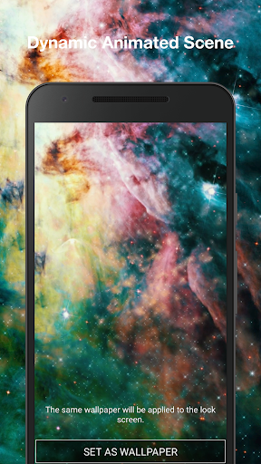 Galaxy Nebula Live Wallpaper Screen 2