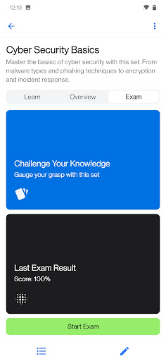 Qsets: Study with Cards Screen 3