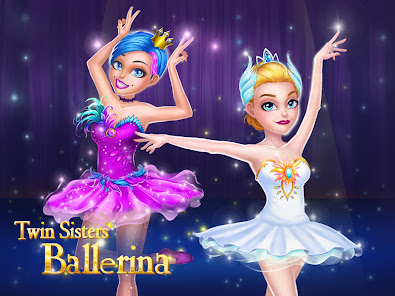 Captura de Pantalla 1 Twin Sisters Ballerina: Dance, android