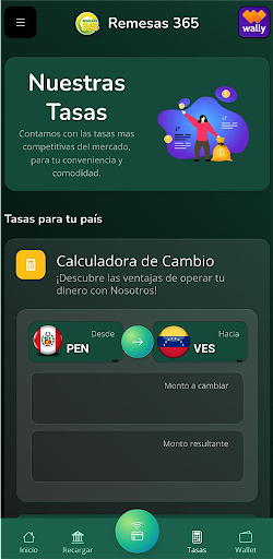 Billetera Remesas 365
