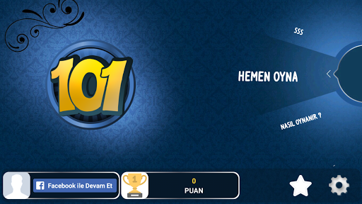 Android application 101 Yüzbir Okey - İnternetsiz screenshort