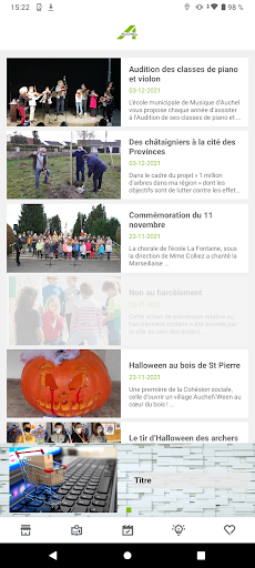 Android application Auchel screenshort