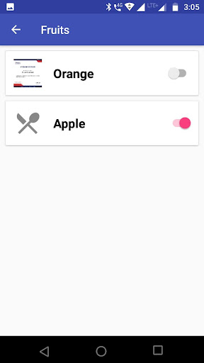 Android application Whicart Console screenshort