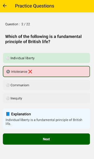 UK Life Test