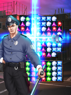 Crime City Diamond Match - Screenshot 2