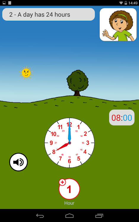 Learning to tell Time - 1.15 - (Android)