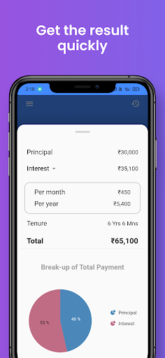IntCal - Interest Calculator Screen 3