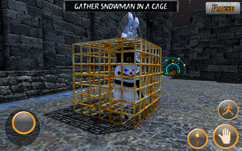 Screenshot 3 Evil Scary Snowman Juegos 3d android