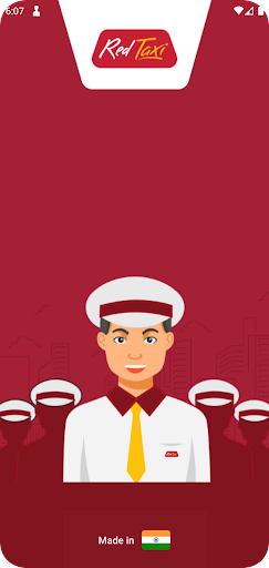 Android application Red Taxi Driver screenshort