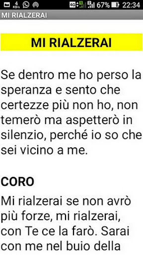 Canti a Gesù Screen 3