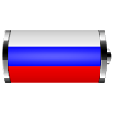 Russia - Flag Battery Widget icon