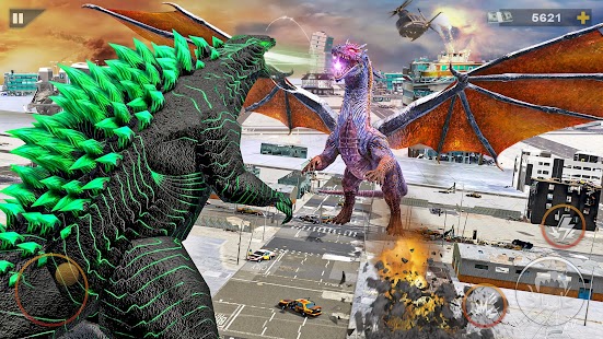 Monster Dinosaurier Evolution: König Kong Spiele Screenshot