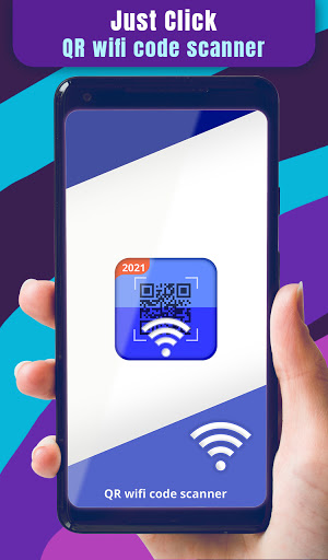 Android application Wifi Qr Code Scanner Password screenshort