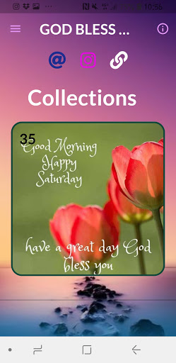 Android application May God Bless your Saturday screenshort